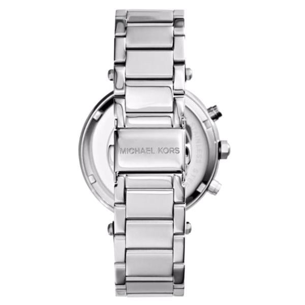 Buy Michael Kors Parker Blue Dial Silver Stainless Steel Ladies Watch - Mk6104 in Pakistan