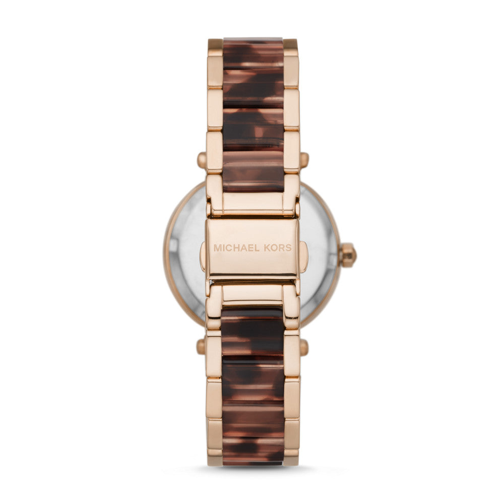 Buy Michael Kors Women's Parker Chronograph Rose Gold-tone Stainless Steel Watch - Mk6834 in Pakistan