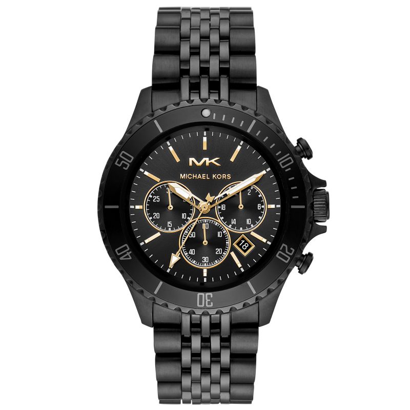 Buy Michael Kors Mens Chronograph Stainless Steel Black Dial 44mm Watch - Mk8750 in Pakistan