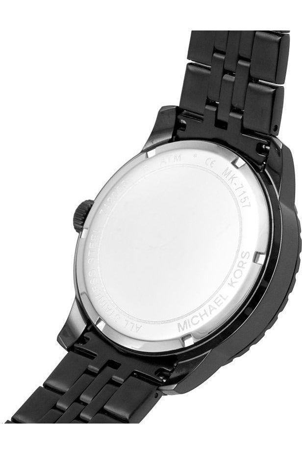 Buy Michael Kors Mens Chronograph Quartz Stainless Steel Black Dial 44mm Watch - Mk7157 in Pakistan