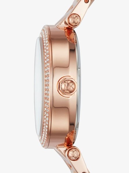 Buy Michael Kors Parker Women's Watch Rose Gold Dial Rose Gold Steel Strap - Mk6512 in Pakistan