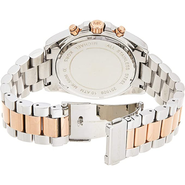 Buy Michael Kors Womens Chronograph Quartz Stainless Steel Blue Dial 43mm Watch - Mk5606 in Pakistan