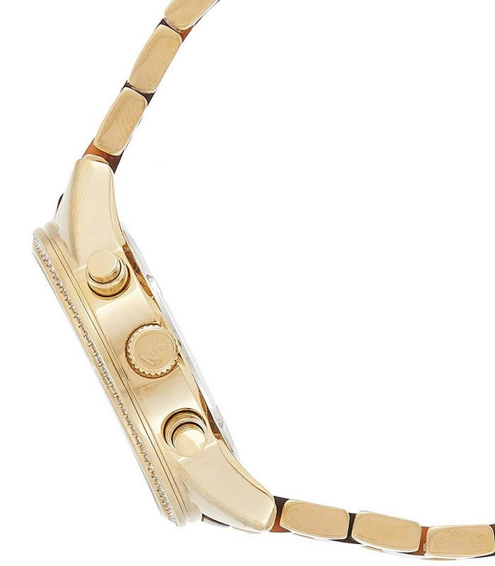 Buy Michael Kors Ritz Gold Dial Two Tone Steel Strap Watch for Women - MK6322 in Pakistan