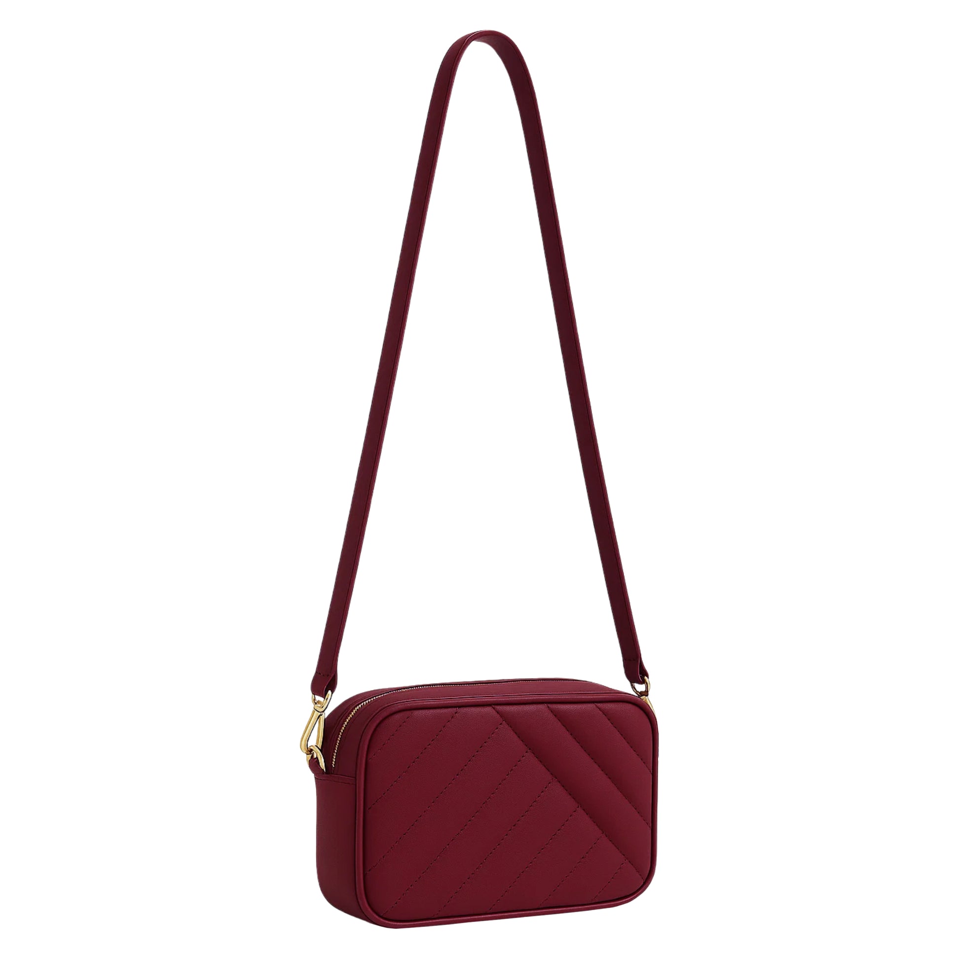 Buy Recta Crossbody Bag - Red Vine in Pakistan