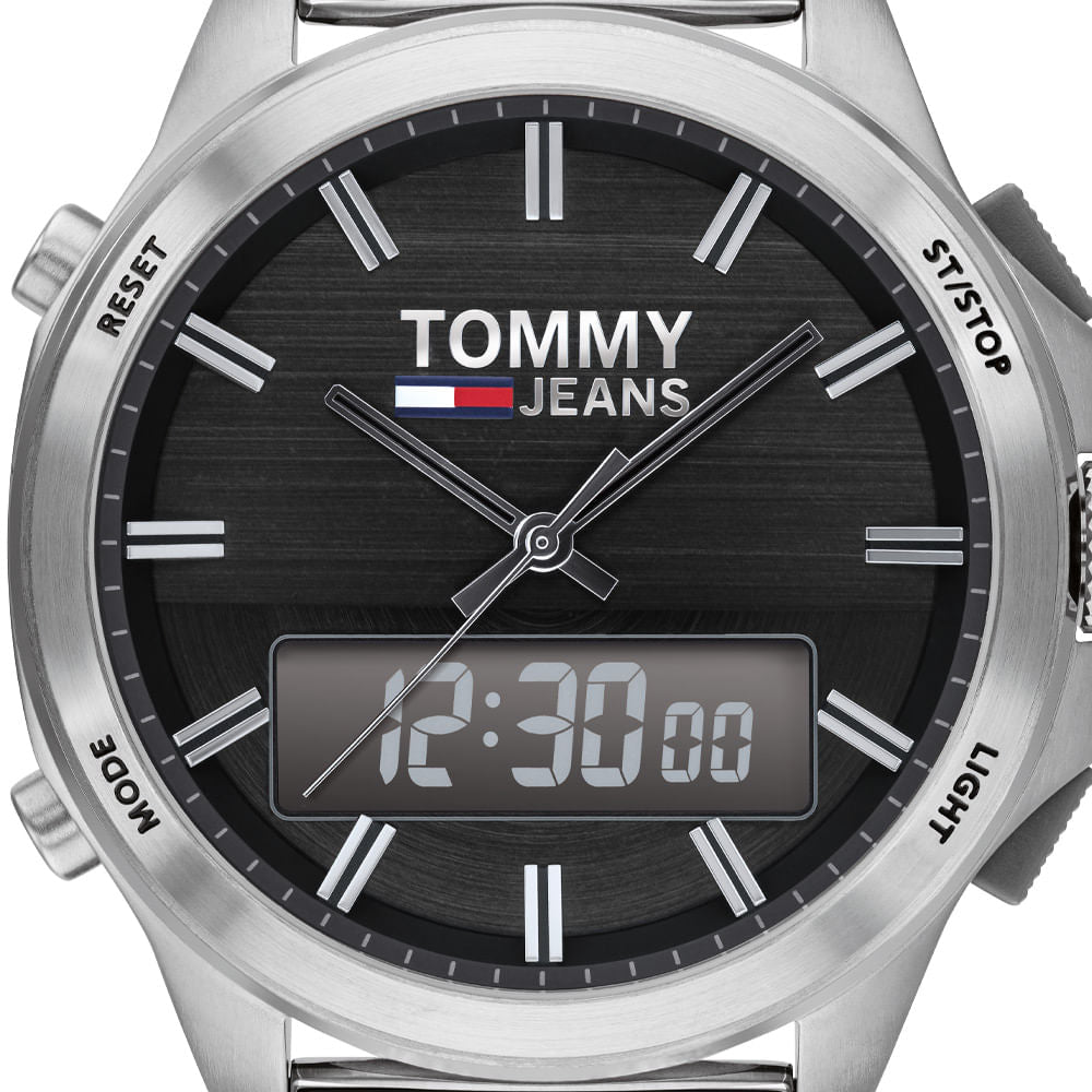 Buy Tommy Hilfiger Expedition Grey Dial Silver Steel Strap Watch for Men - 1791765 in Pakistan