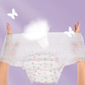 Sajiero Disposable Padded Briefs Pull-up Period Panties Pack of 3