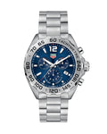 Buy Tag Heuer Formula 1 Chronograph Blue Dial Silver Steel Strap Watch for for Men - CAZ101K.BA0842 in Pakistan