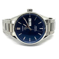 Buy Tag Heuer Carrera Calibre 5 Blue Dial Silver Steel Strap Watch for for Men - WAR201E.BA0723 in Pakistan