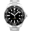 Buy Tag Heuer Aquaracer Black Dial Silver Steel Strap Watch for Men - WAY101A.BA0746 in Pakistan