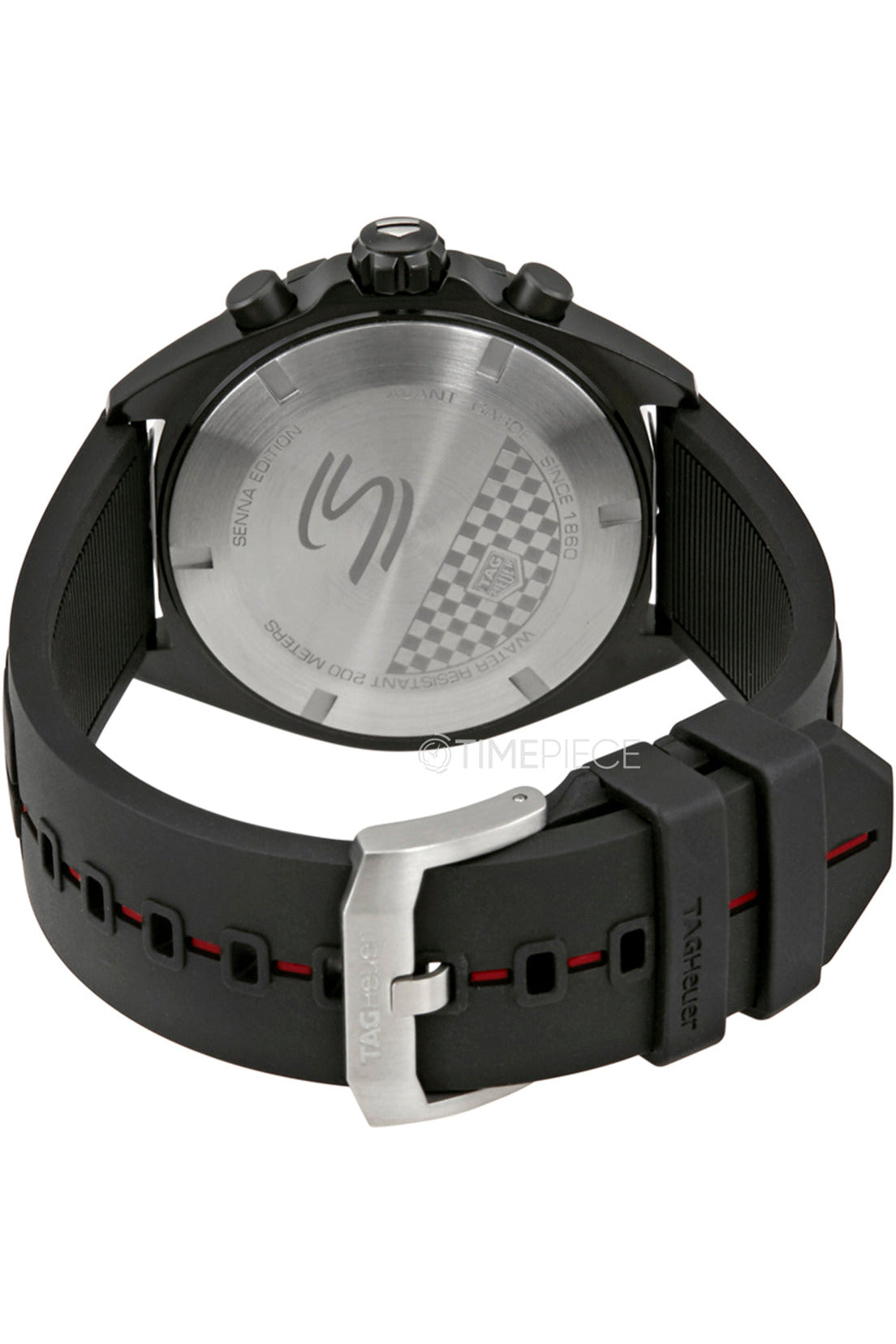 Buy Tag Heuer Formula 1 Ayrton Senna Special Edition Black Dial Black Rubber Strap Watch for Men - CAZ1019.FT8027 in Pakistan