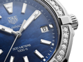 Buy Tag Heuer Aquaracer Blue Dial with Diamonds Silver Steel Strap Watch for Women - WAY131N.BA0748 in Pakistan