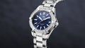 Buy Tag Heuer Aquaracer Blue Dial with Diamonds Silver Steel Strap Watch for Women - WAY131N.BA0748 in Pakistan