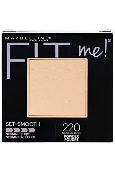 Buy Maybelline Fit Me! Matte + Poreless Powder Foundation - 220 Natural Beige in Pakistan