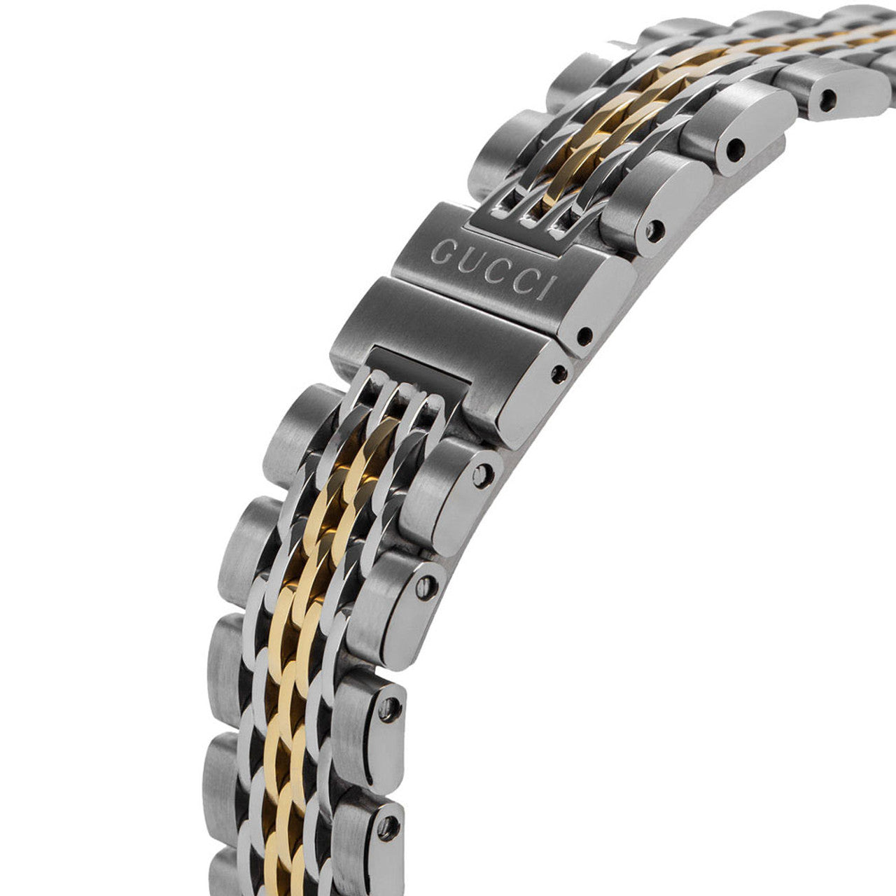 Buy Gucci G Timeless Silver Dial Two Tone Steel Strap Watch for Women - YA126511 in Pakistan