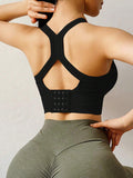 Buy SHEIN Yoga Sports Bra Wireless Gym Tops Underwear Cross Top Sports Tank Push Up Bras Hockproof Running Lingerie in Pakistan