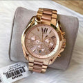 Buy Michael Kors Women's Bradshaw Pink Dial Two Tone Stainless Steel Watch - Mk6359 in Pakistan