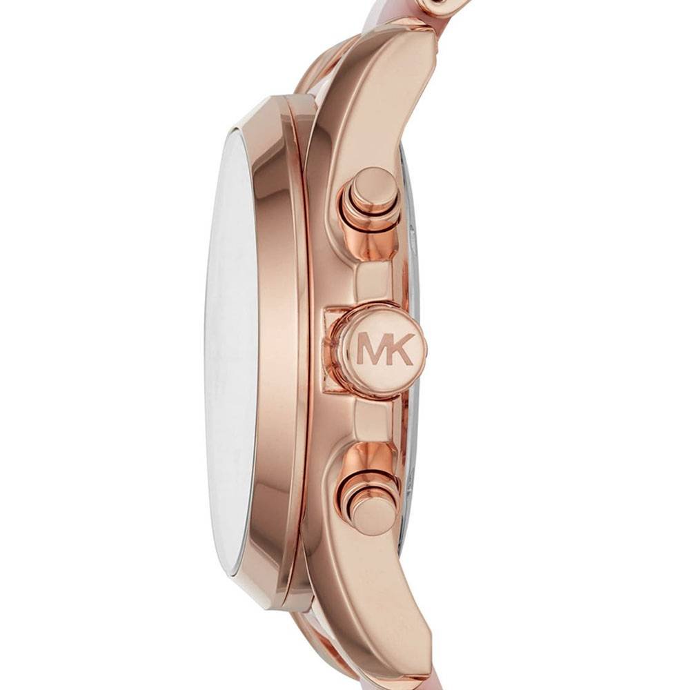 Buy Michael Kors Bradshaw Chronograph Quartz Two Tone Strap Ladies Watch - Mk6830 in Pakistan