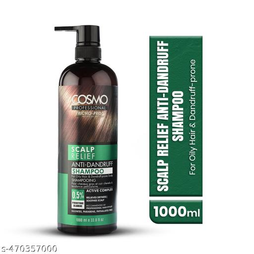 Buy Cosmo Professional Sclap Relief Anti Dandruff Shampoo 1000ml in Pakistan