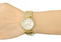 Buy Michael Kors Womens Quartz Chronograph Stainless Steel Gold Dial 33mm Watch - Mk6056 in Pakistan