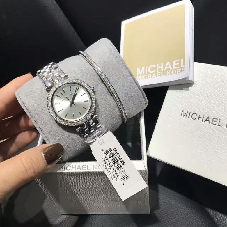 Buy Michael Kors Womens Quartz Stainless Steel Silver Dial 33mm Watch - Mk3429 in Pakistan