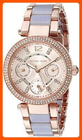 Buy Michael Kors Mini Parker Multi-function Gold Dial Ladies Watch - Mk6327 in Pakistan