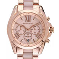 Buy Michael Kors Bradshaw Chronograph Quartz Two Tone Strap Ladies Watch - Mk6830 in Pakistan
