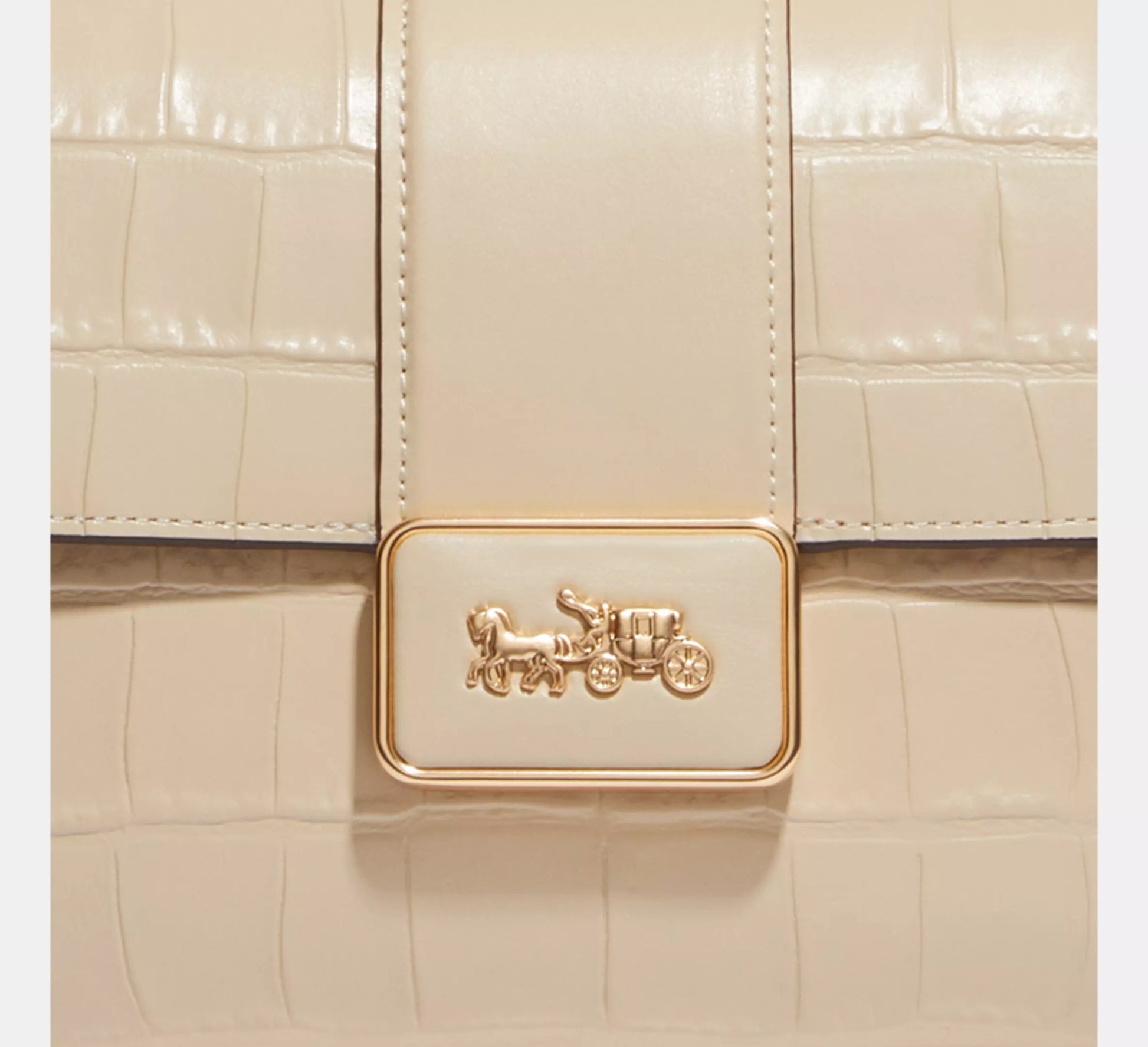 Buy Coach Grace Shoulder Bag Gold Ivory in Pakistan
