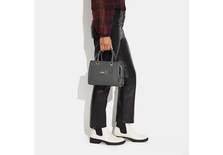 Buy Coach Grace Carryall Carriage Logo Satchel Bag Small - Vine in Pakistan