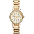 Buy Michael Kors Womens Quartz Chronograph Stainless Steel Gold Dial 33mm Watch - Mk6056 in Pakistan