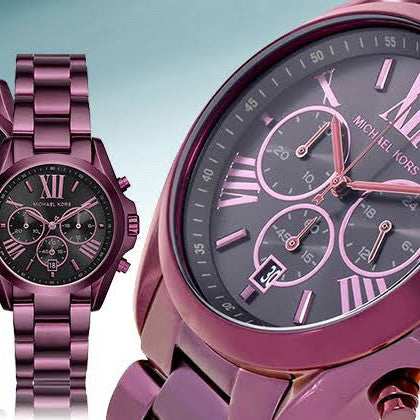 Buy Michael Kors Bradshaw Chronograph Black Dial Ladies Watch - Mk6398 in Pakistan