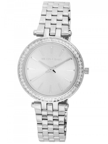 Buy Michael Kors Womens Quartz Silver Dial Silver Stainless Steel 33mm Watch - Mk3364 in Pakistan