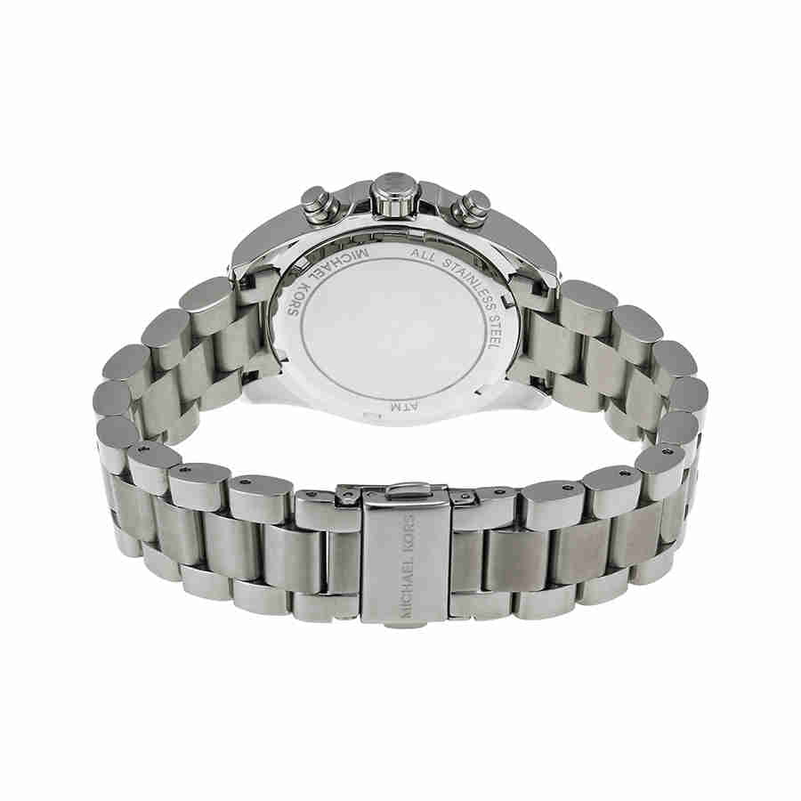 Buy Michael Kors Womens Chronograph Quartz Stainless Steel Silver Dial 34mm Watch - Mk6174 in Pakistan