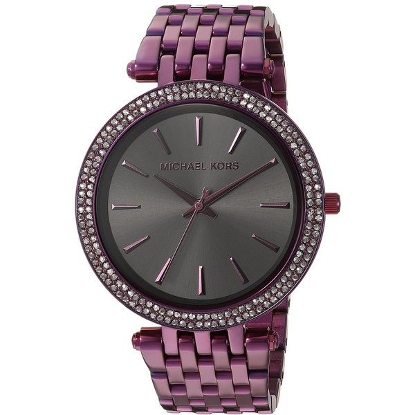 Buy Michael Kors Darci Gunmetal Dial Pink Stainless Steel Strap Ladies Watch - Mk3554 in Pakistan