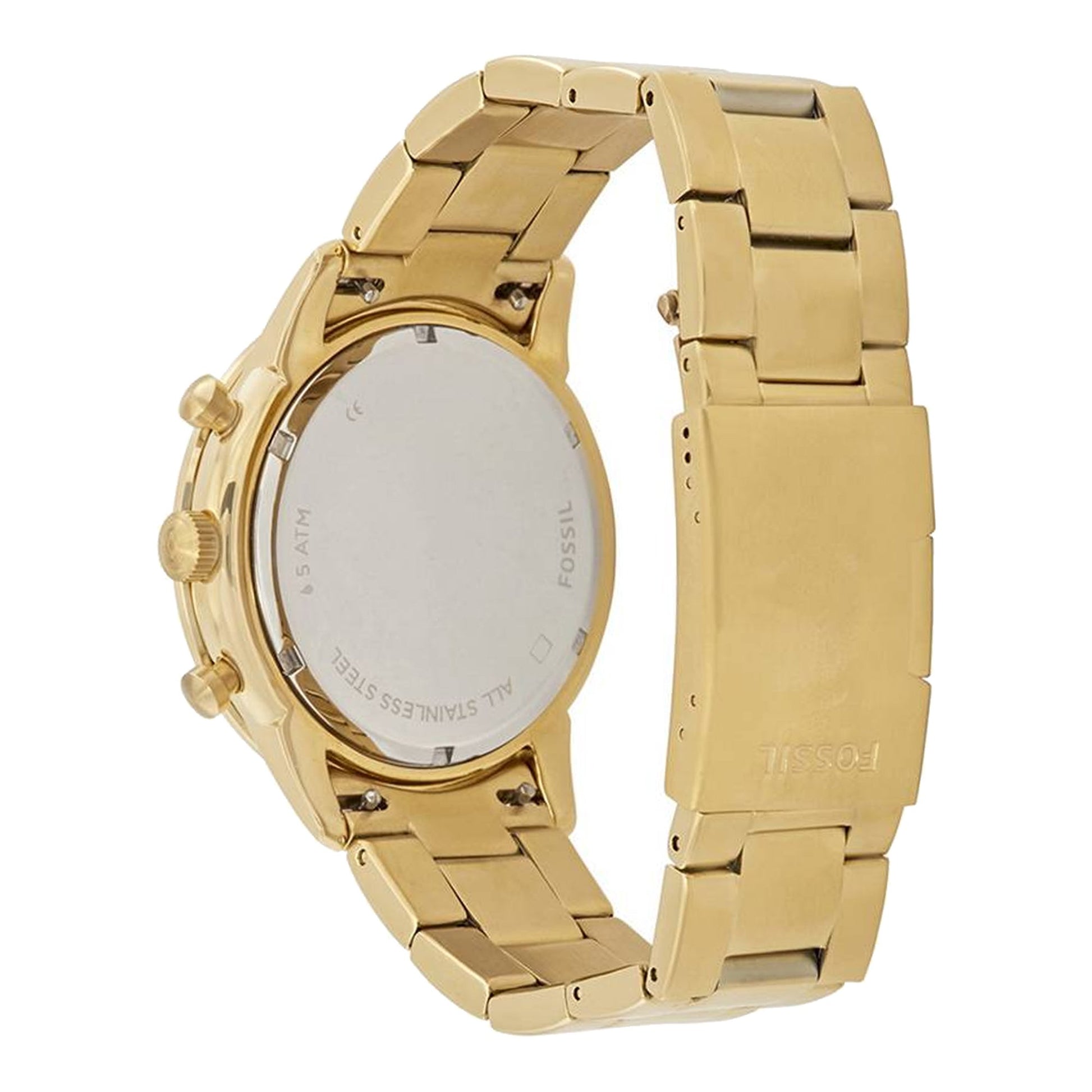 Buy Townsman White Dial Gold Steel Strap Watch For Men in Pakistan