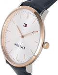 Buy Tommy Hilfiger Ultra Slim White Dial Blue Leather Strap Watch for Women - 1781689 in Pakistan