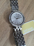 Buy Michael Kors Womens Quartz Silver Dial Silver Stainless Steel 33mm Watch - Mk3364 in Pakistan