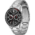 Buy Hugo Boss Mens Allure Chronograph Black Dial Silver Stainless Steel Strap Watch - 1513922 in Pakistan