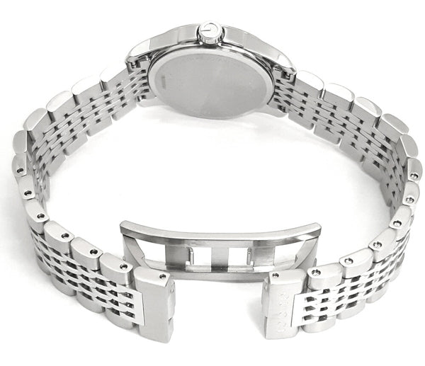 Buy Gucci Women's Swiss Made Quartz Silver Stainless Steel Black Dial 27mm Watch YA1265006 in Pakistan