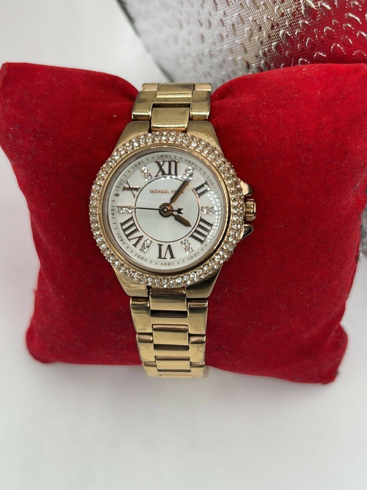 Buy Michael Kors Camille White Dial Crystal-set Gold-tone Ladies Watch - Mk3252 in Pakistan