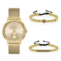 Buy Michael Kors Irving Gold Dial Gold Mesh Bracelet Watch for Women - MK8741 in Pakistan