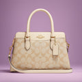 Buy Coach Mini Darcie Carryall in Signature Canvas Bag Small in Pakistan