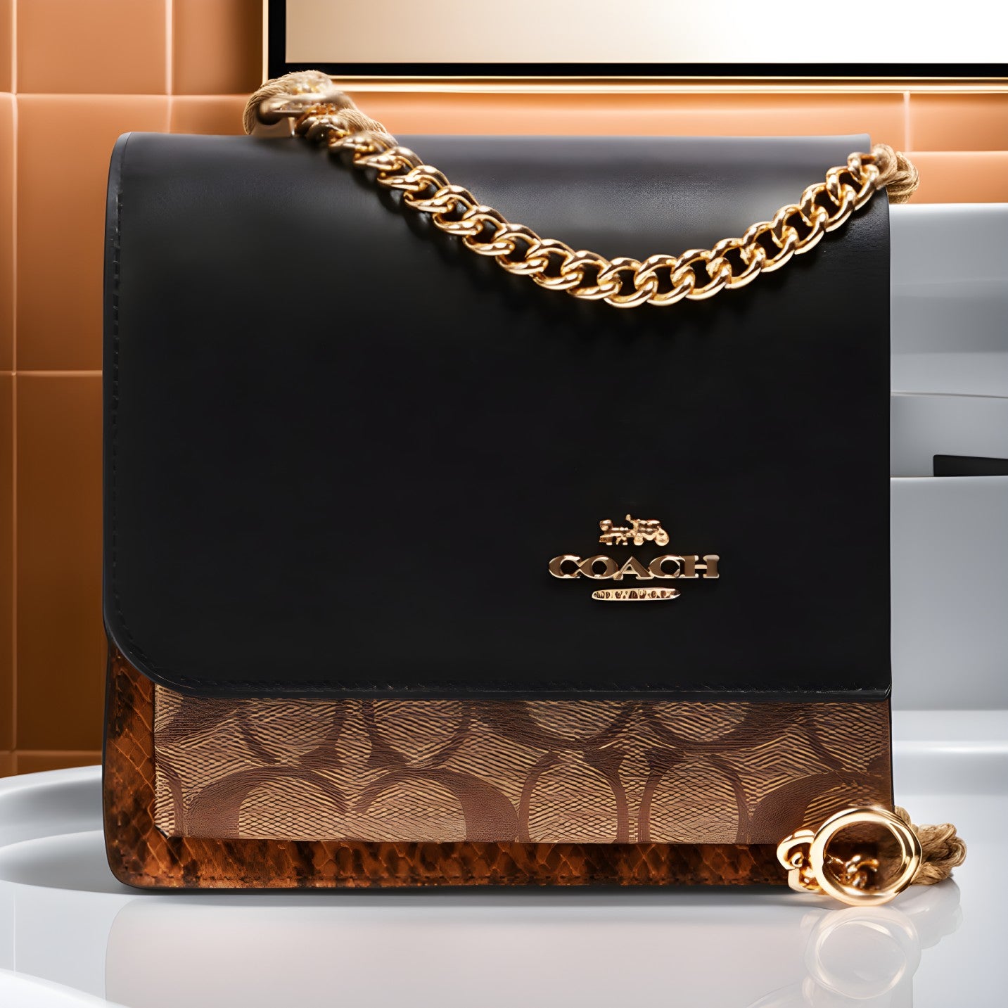 Buy Coach Klare Crossbody Signature Canvas Small Bag in Pakistan