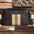 Buy Coach Graham Crossbody In Blocked Signature Canvas With Varsity Stripe Small Bag in Pakistan
