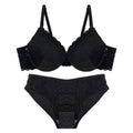 Buy Bra Set - Black Bloom in Pakistan