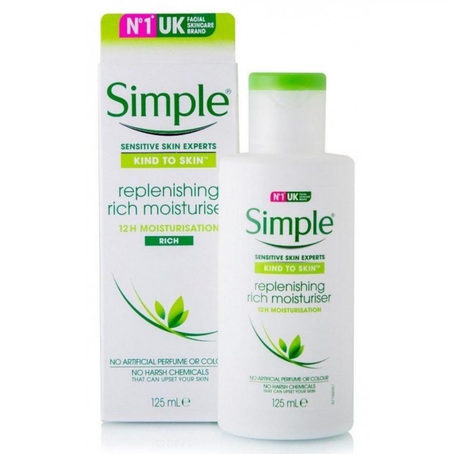 Buy Simple Replenishing Rich Moisturizer - 125ml in Pakistan