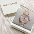 Buy Michael Kors Parker Women's Watch Rose Gold Dial Rose Gold Steel Strap - Mk6512 in Pakistan