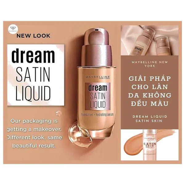 Buy Maybelline Dream Satin Skin SPF24 PA++ Foundation - B00 in Pakistan