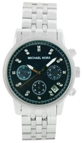 Buy Michael Kors Jet Set Blue Mother of Pearl Dial Silver Steel Strap Watch for Women - MK5021 in Pakistan