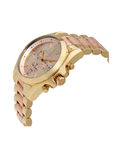Buy Michael Kors Women's Bradshaw Pink Dial Two Tone Stainless Steel Watch - Mk6359 in Pakistan