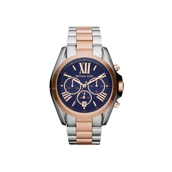 Buy Michael Kors Womens Chronograph Quartz Stainless Steel Blue Dial 43mm Watch - Mk5606 in Pakistan